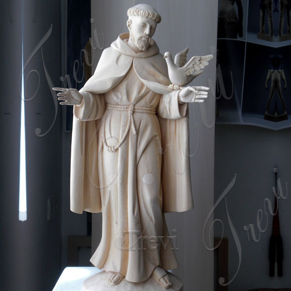 Stones st francis of assisi garden statue life size yard statues for sale near me