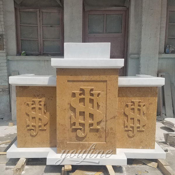 natural marble gothic church lecterns design near me- bronze ...