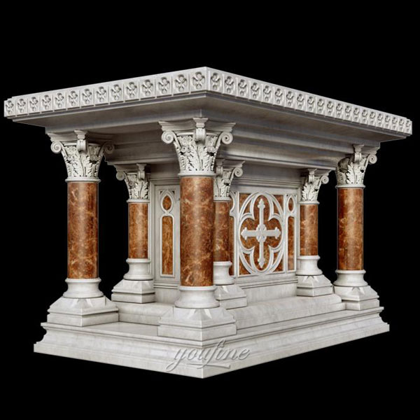 Hand Carved Long Last Supper Marble Altar Table-You Fine ...