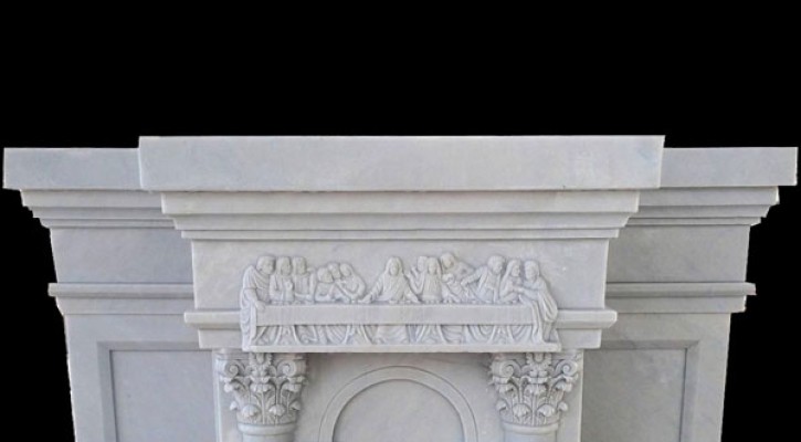 Church white marble custom made large podiums and pulpits furniture suppliers TCH-214