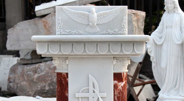 Classical church marble lecterns and pulpits marble furniture makers TCH-207