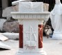 Classical church marble lecterns and pulpits marble furniture makers TCH-207