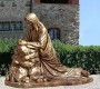 Exquisite Bronze Kneeling Jesus Statue Supplier