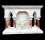 Catholic Modern White Marble Church Altar Table for Sale CHS-808
