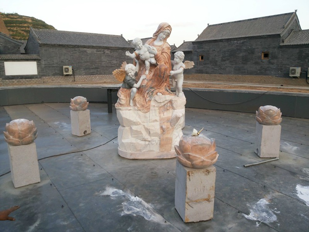 Marble Madonna and Child Statues feedback