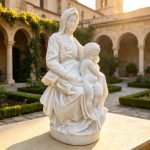 Michelangelo's Madonna and Child Statues for church