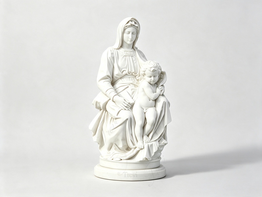Michelangelo's Madonna and Child Statues