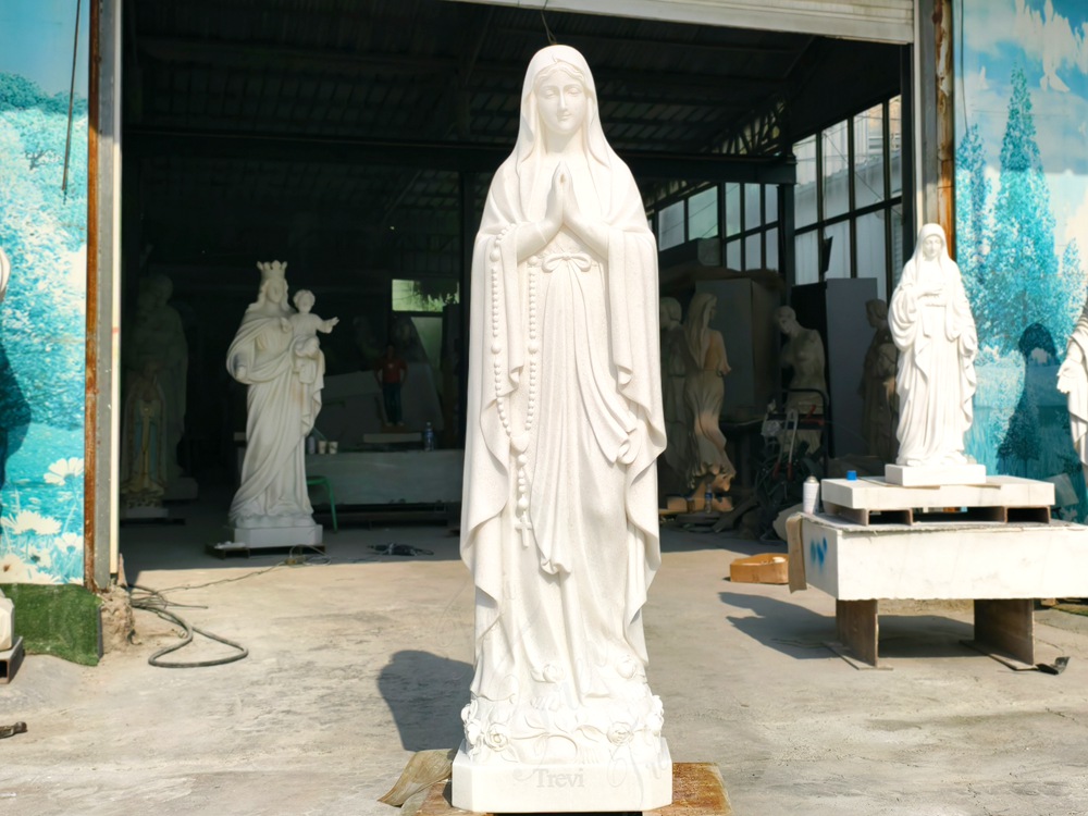 Our Lady of Lourdes Garden Statue TCH-88 1 Our Lady of Lourdes Garden Statue in our factory