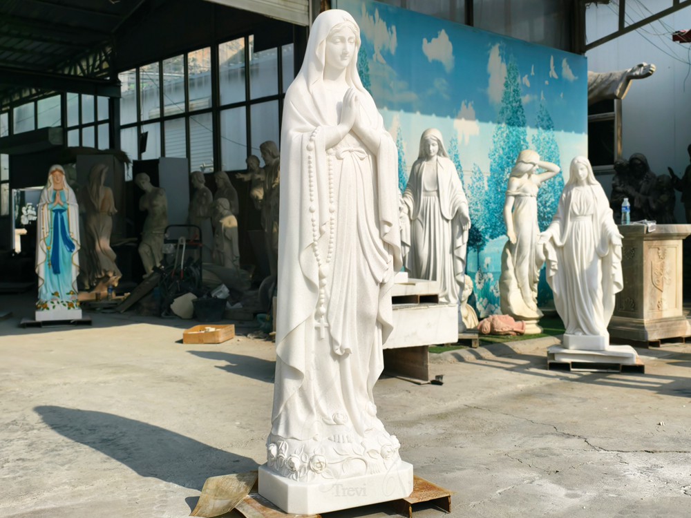 Our Lady of Lourdes Statue in our factory