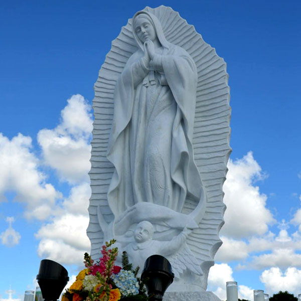 Beautiful virgin mary our lady of Guadalupe religious garden statues for catholic church lawn decor TCH-74