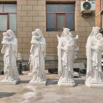 many Madonna and Baby Statue