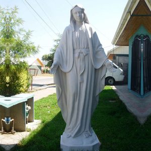 Mother mary our lady of grace outdoor religious statue for catholic churchMother mary our lady of grace outdoor religious statue for catholic church