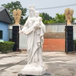 Our Lady of Mount Carmel Garden Statue in our factory