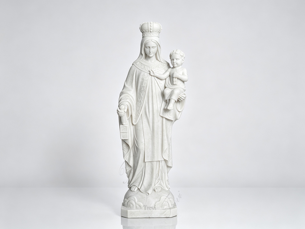 Our Lady of Mount Carmel Statue with baby