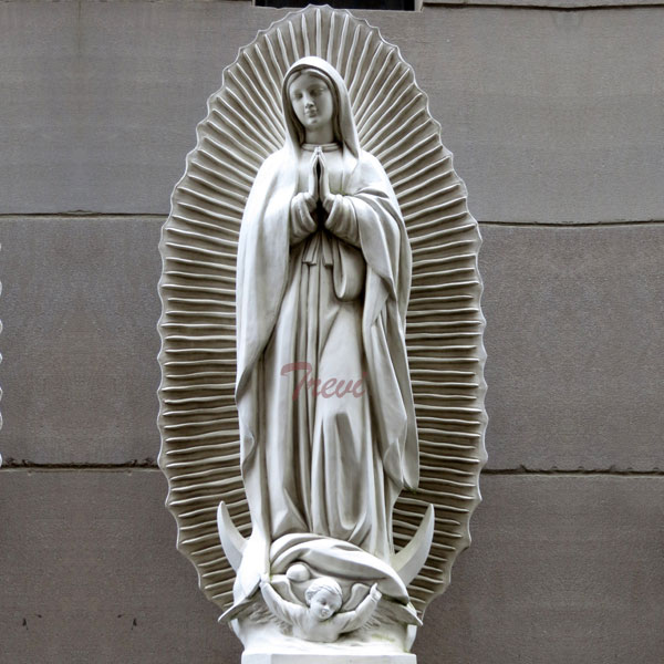 Outdoor beautiful virgin mary Virgen de guadalupe garden lawn statue 36 inches to buy online TCH-200