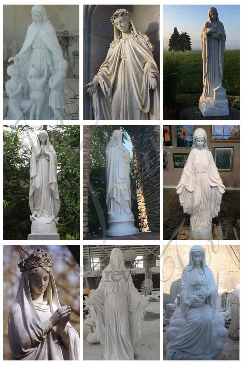 other types of marble virgin Mary statue-Trevi Sculpture