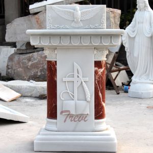 Classical church marble lecterns and pulpits marble furniture for sale