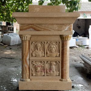 Custom antique marble church pulpits stand modern designs to buy