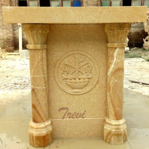 Factory supply hand carved contemporary marble church pulpits for sale