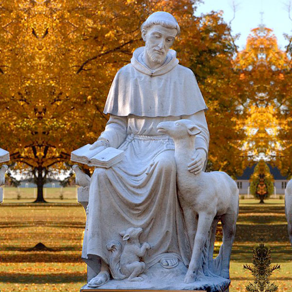Where to buy outdoor lawn statues saint francis of assisi garden decor