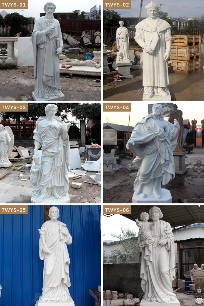 other marble saint statues for sale