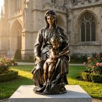 Bronze Madonna of Bruges Statue for church