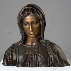 Bronze religious head statues custom bust for sale