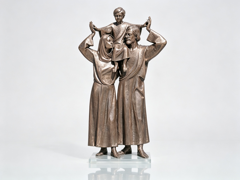 Jesus Mary and Joseph Statue
