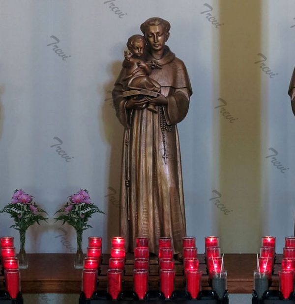 Life size bronze st anthony outdoor catholic church statue to buy TBC
