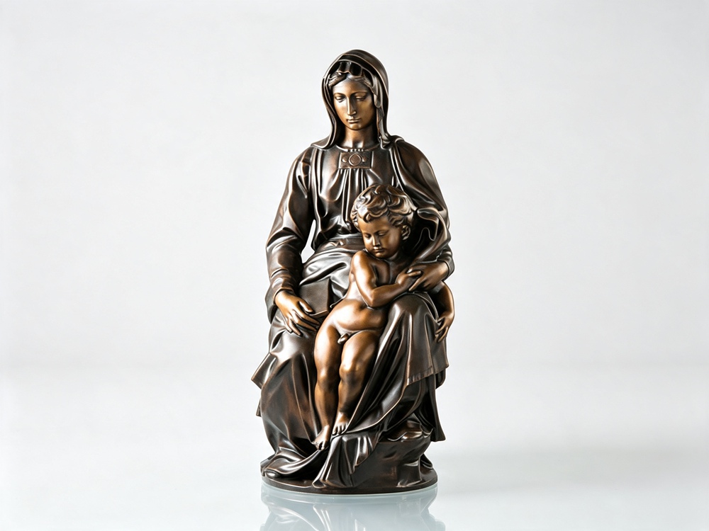 Madonna of Bruges Statue