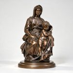 bronze Madonna of Bruges