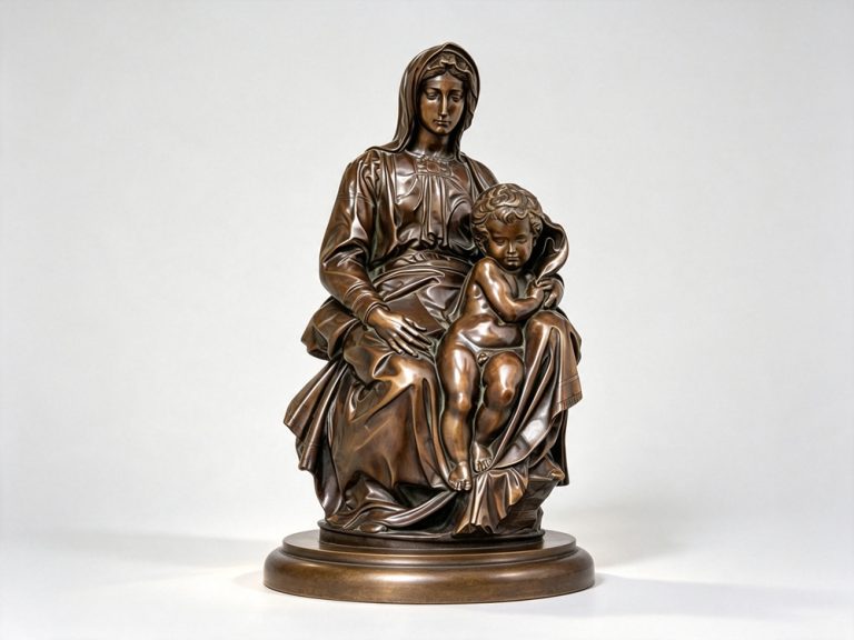 bronze Madonna of Bruges