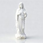 Marble Statue of Immaculate Heart of Mary