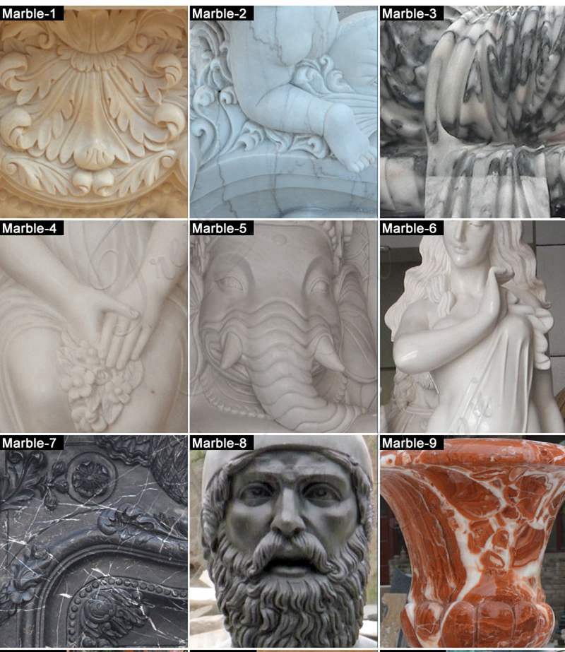 Marble materials-Trevi sculpture