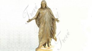 bronze Jesus statue