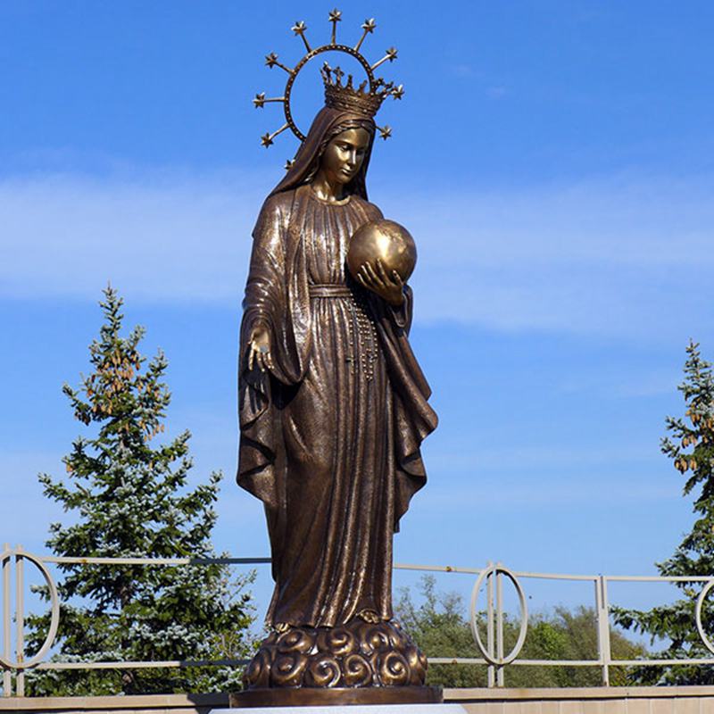 Bronze Religious Statues of Mary Descriptions