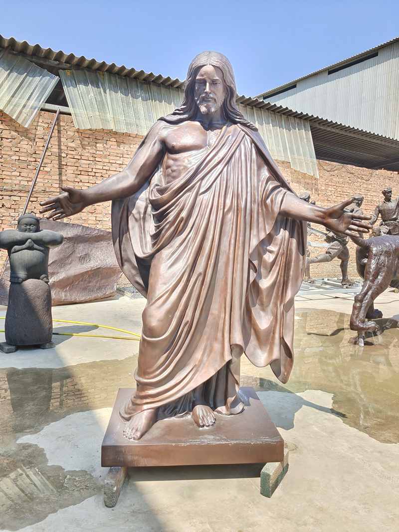 Descriptions of Bronze Jesus Statue
