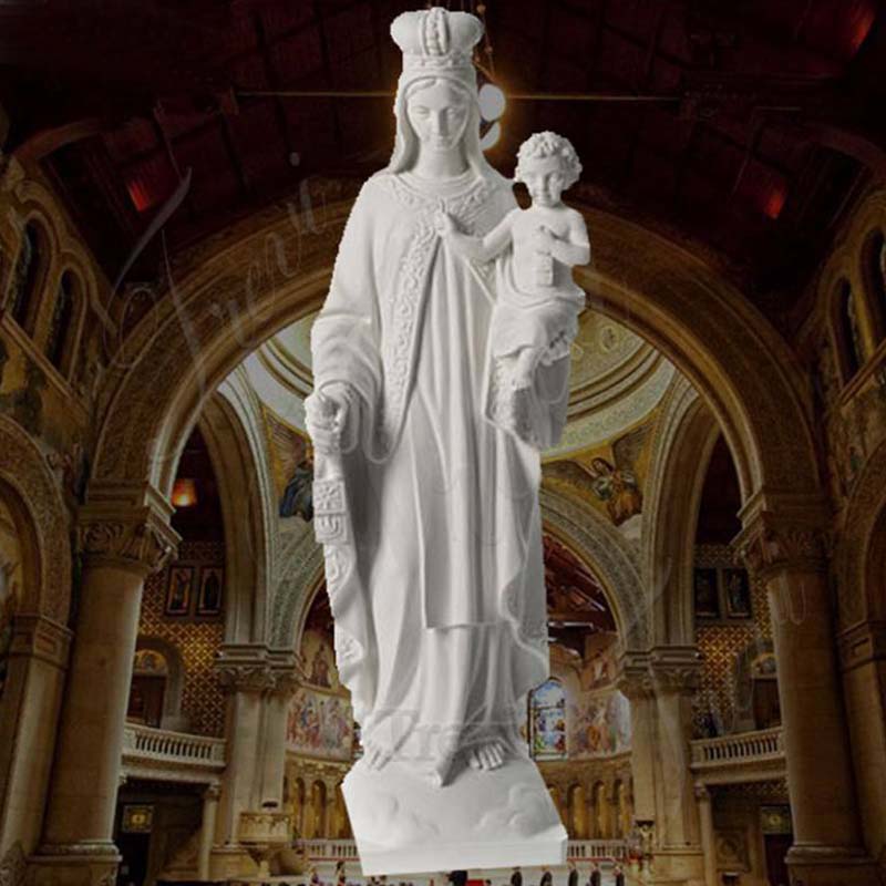Our Lady of Mount Carmel Statue for sale-Trevi Factory
