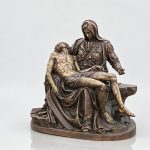 Catholic Bronze Pieta Statue