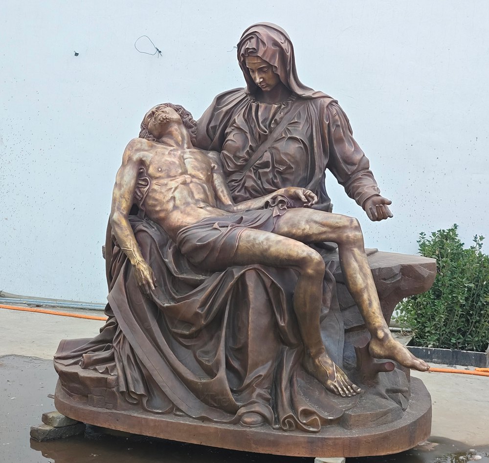 Life Size Catholic Bronze Pieta Statue
