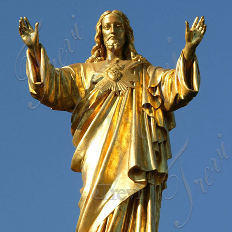 bronze Jesus statue-Trevi sculpture