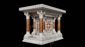 church altar table design-Trevi sculpture.