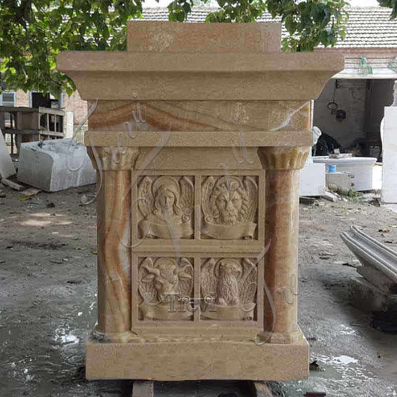 church pulpit designs-Trevi sculpture