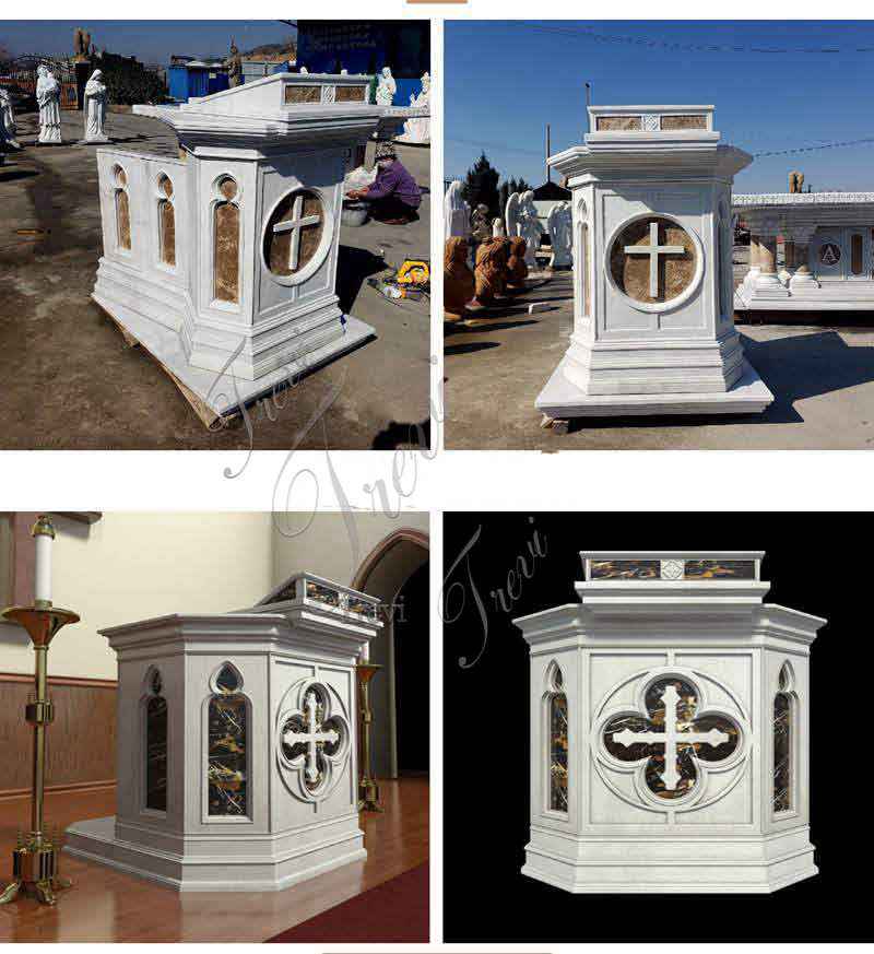 church pulpit designs-Trevi sculpture