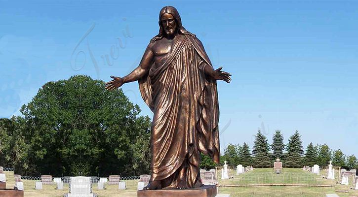 Life Size Bronze Jesus Statue Outdoor Decor for Sale BOKK-117