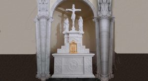 marble altar for sale-Trevi Sculpture.
