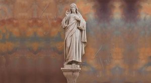 sacred heart of Jesus garden statue-Trevi Art Sculpture .