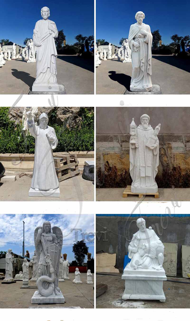 Catholic Saint statues-Trevi Sculpture