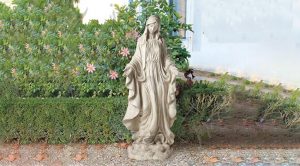 life size Virgin Mary statue for sale-Trevi Sculpture .