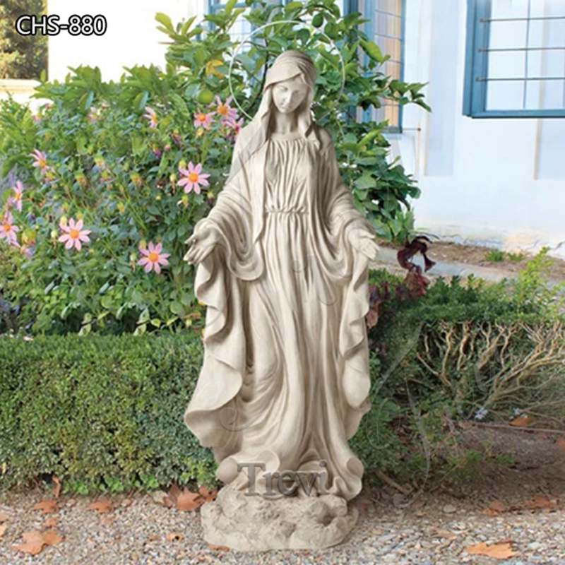 life size Virgin Mary statue for sale-Trevi Sculpture